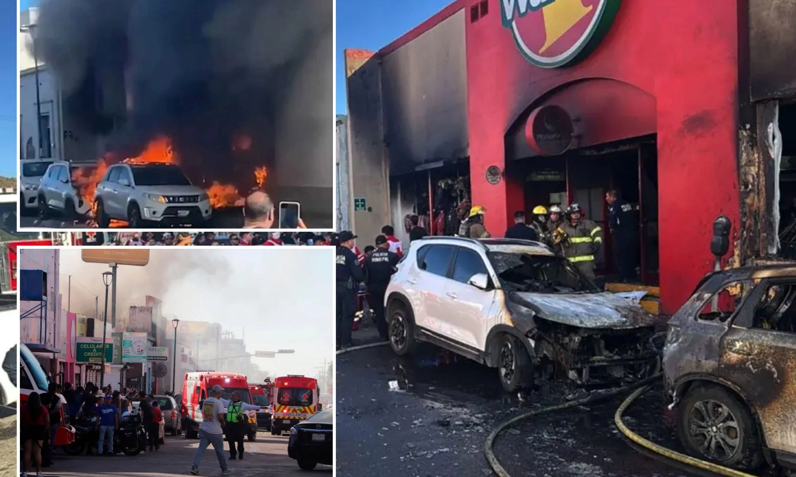 Cháy lớn siêu thị đông đúc dịp lễ hội ở Mexico, ít nhất 23 người thiệt mạng