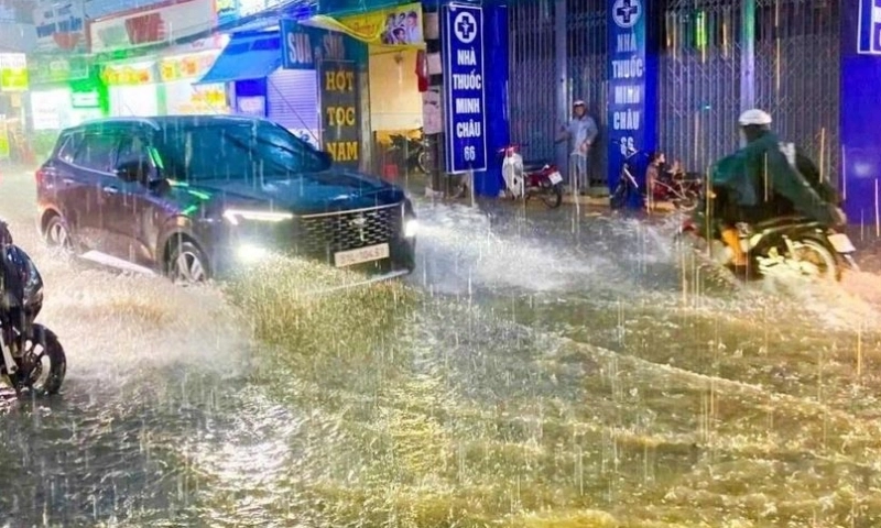 Mưa lớn từ Nghệ An đến Lâm Đồng 