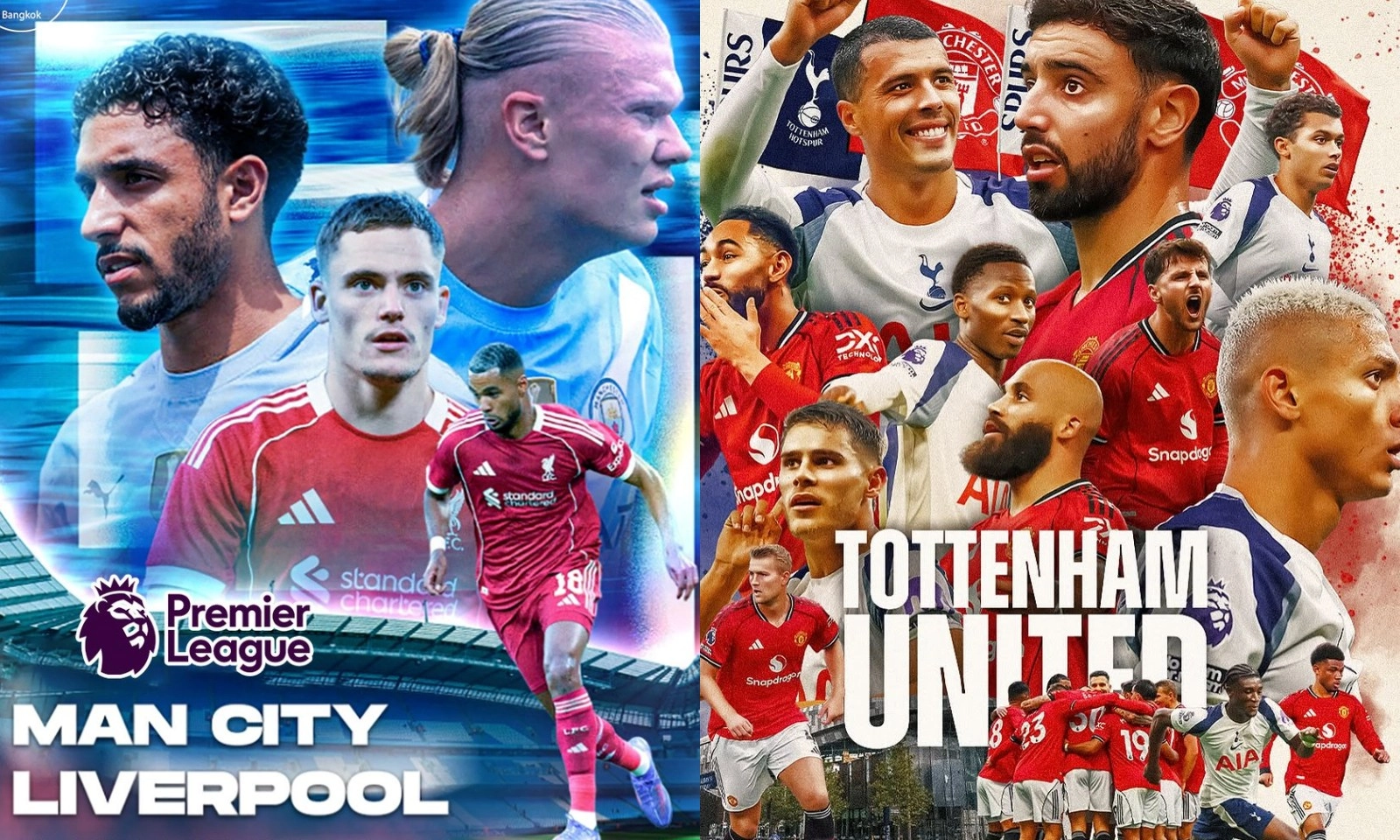 Lịch thi đấu Ngoại hạng Anh vòng 11: Man City vs Liverpool | Tottenham vs MU
