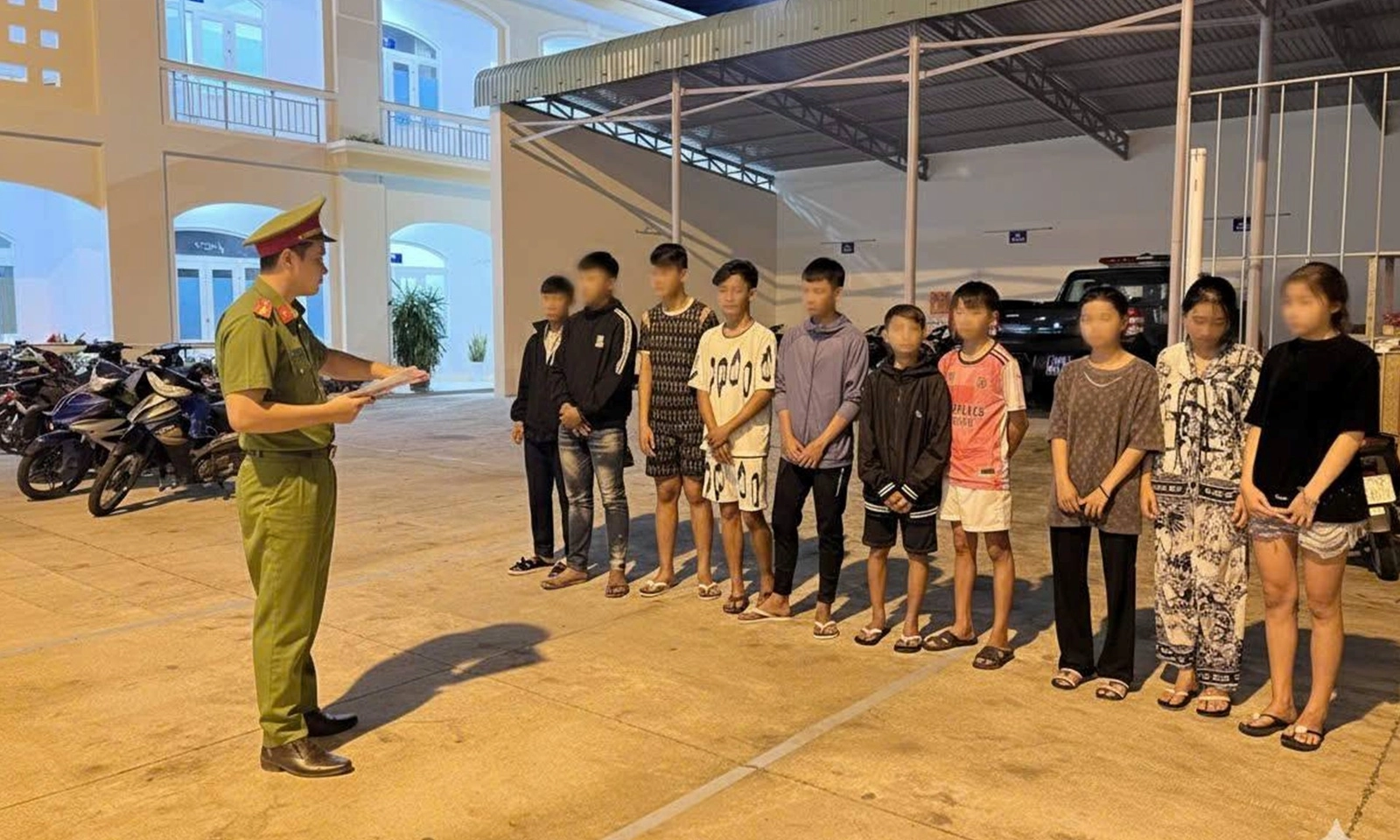 Nhóm thiếu niên liên tiếp gây ra hàng loạt vụ trộm cắp tài sản