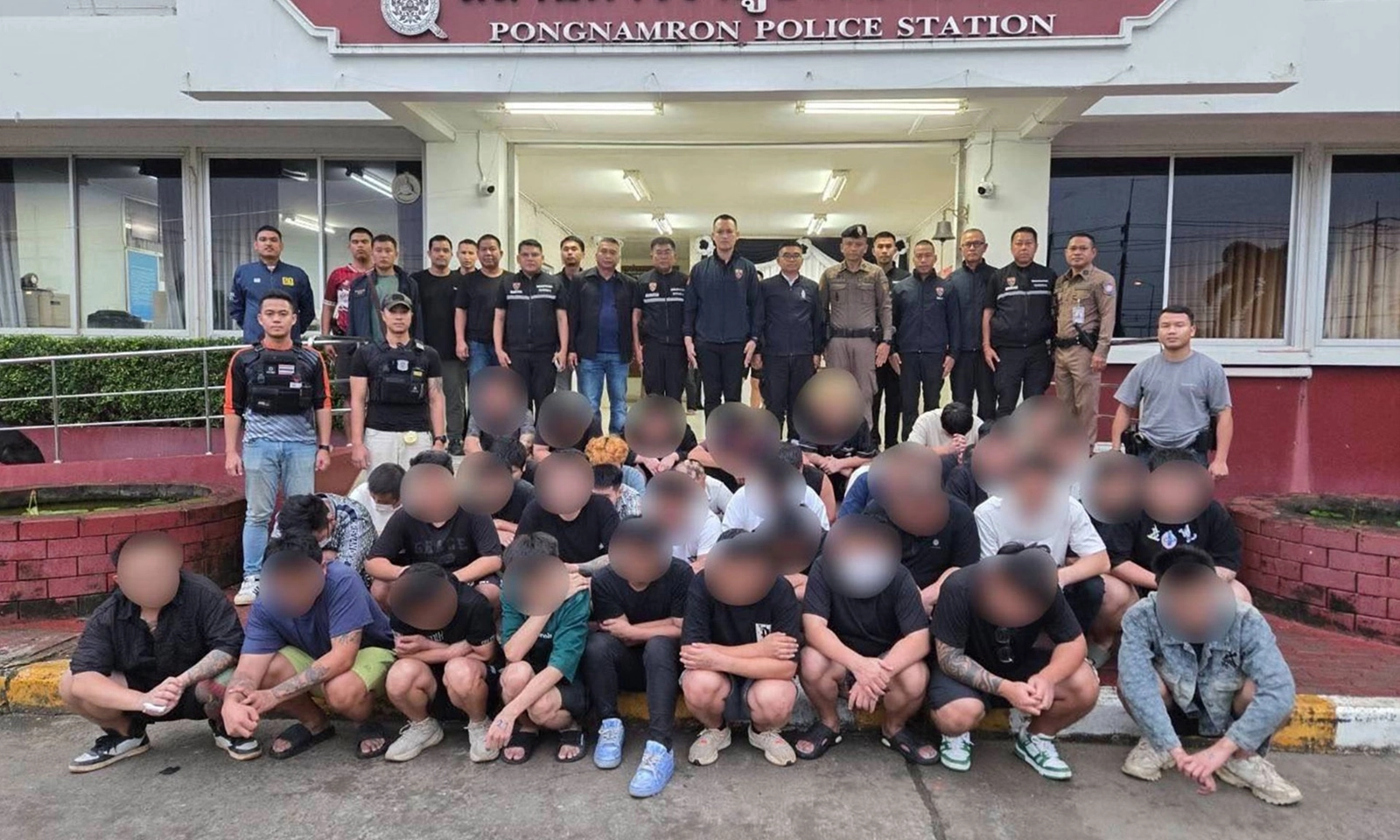 Thái Lan bắt giữ 42 nghi phạm lừa đảo người Trung Quốc khi đang chuẩn bị vượt biên sang Campuchia