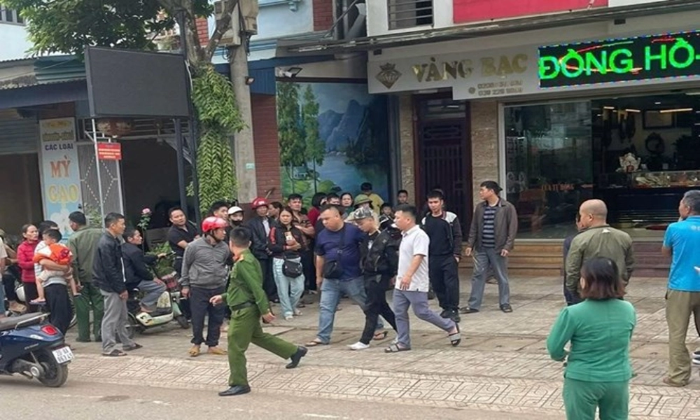 Vụ cướp tiệm vàng ở Thái Nguyên: thủ phạm là sinh viên thiếu tiền tiêu xài