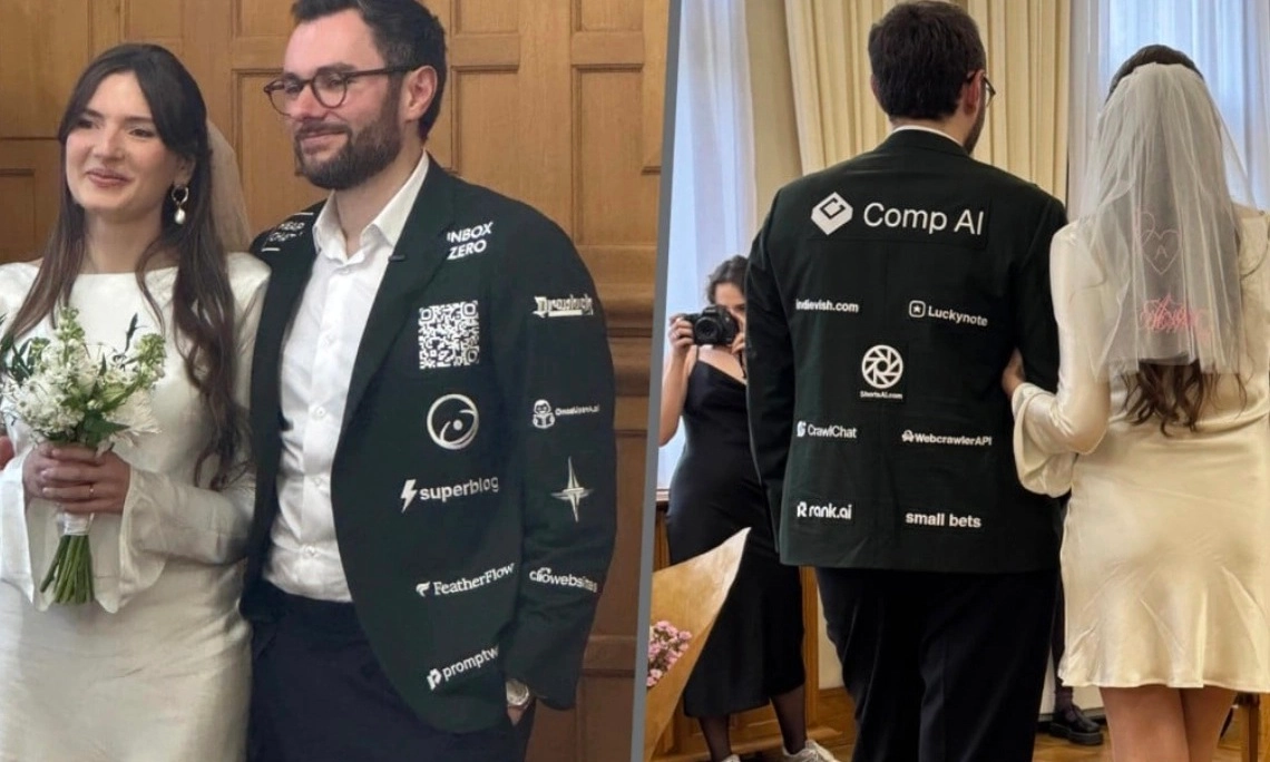 Chú rể Pháp gọi vốn từ cộng đồng công nghệ để tài trợ đám cưới