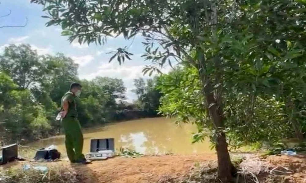 Công an Lâm Đồng xác minh nguyên nhân tử vong thi thể dưới hồ