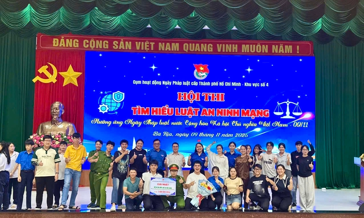 Tuổi trẻ phường Vũng Tàu với tinh thần thượng tôn pháp luật 