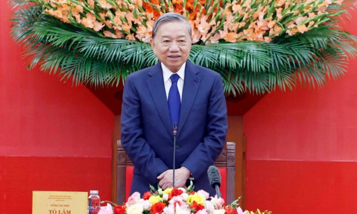 Tổng Bí thư: An ninh cơ sở là bộ phận quan trọng của an ninh quốc gia