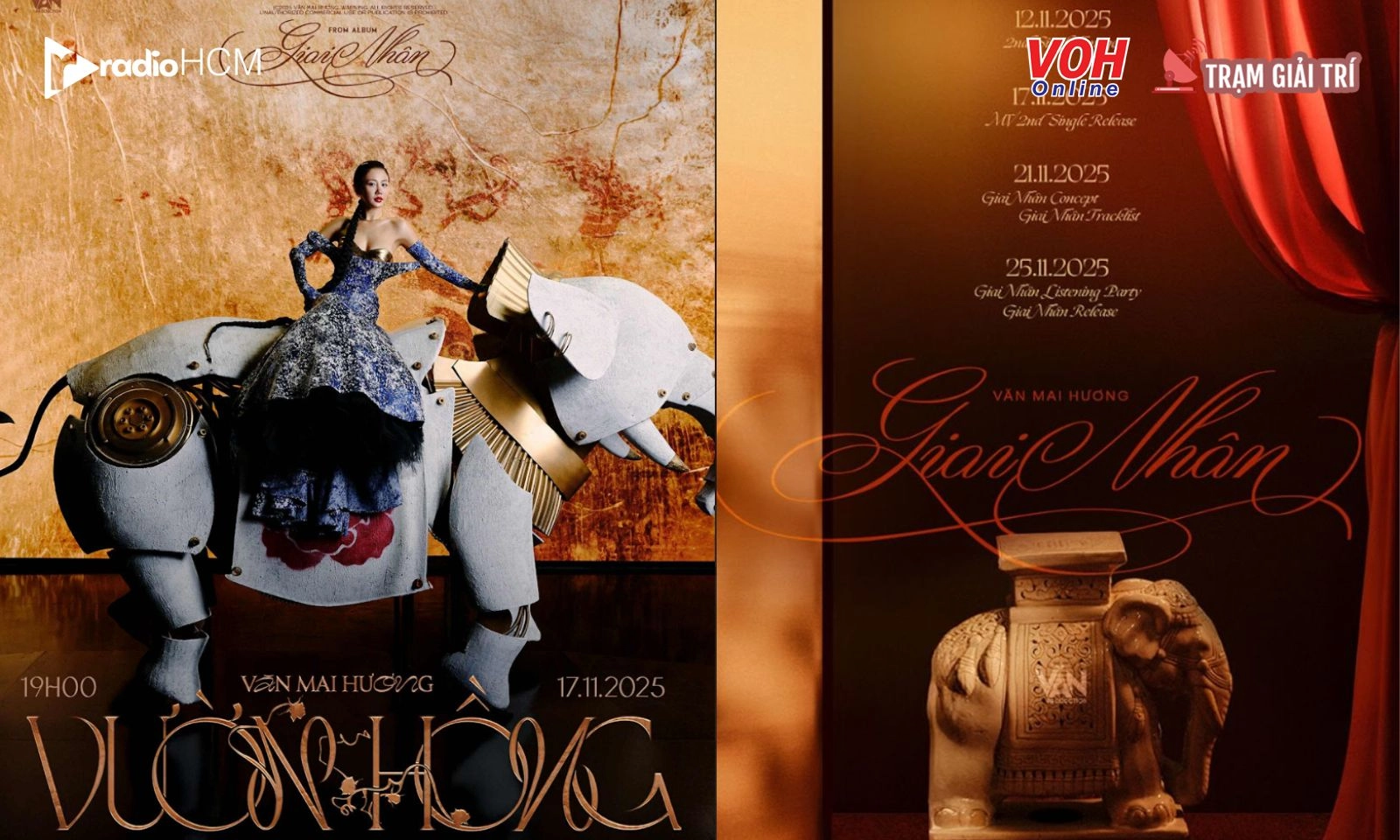 Văn Mai Hương chăm chỉ nhất nhì showbiz đã trở lại với album Giai Nhân