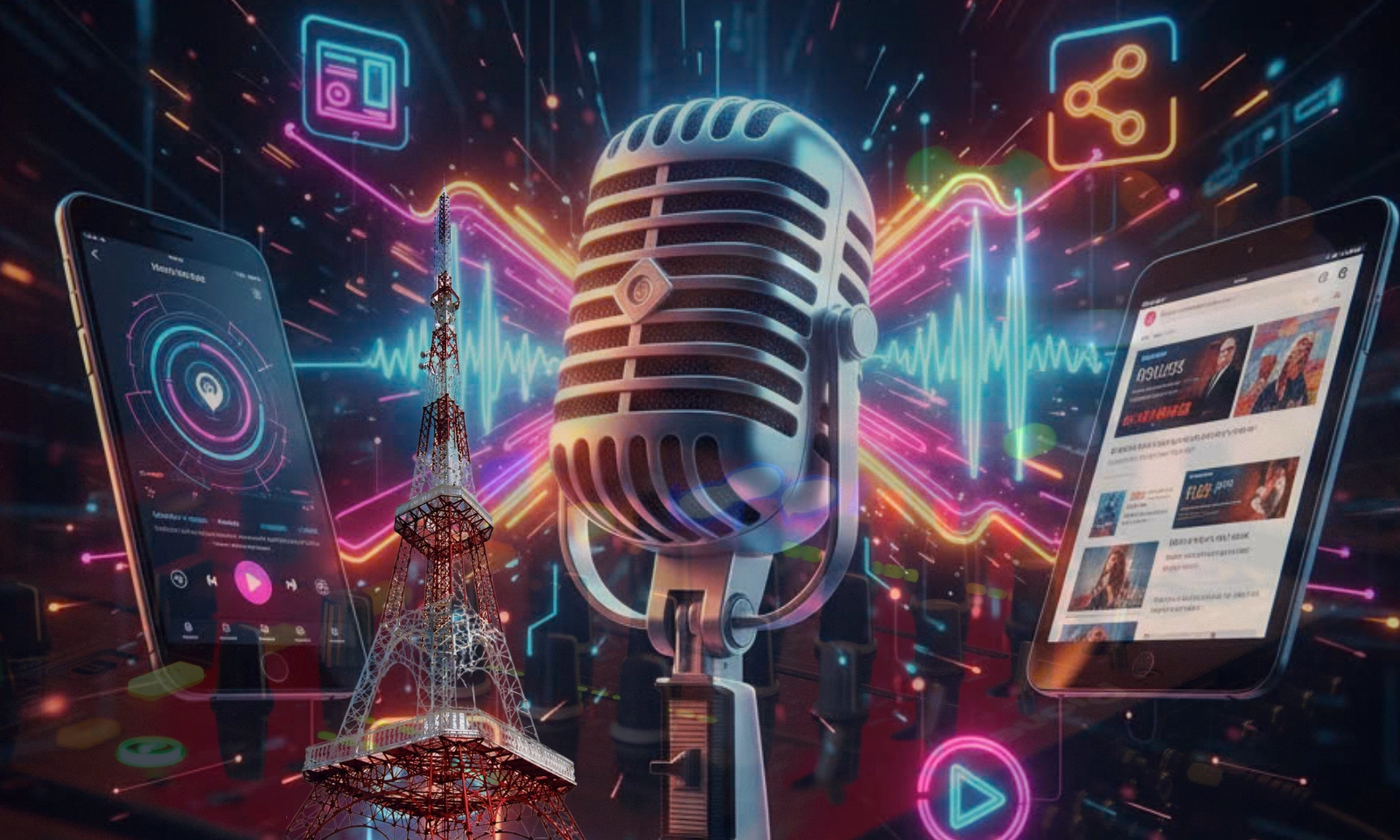 TPHCM: Radio hợp lực - Đa nền tảng bứt tốc