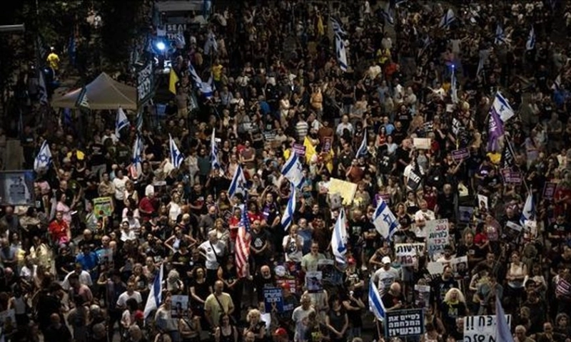 Tel Aviv: Biểu tình đòi con tin có thể dừng cuối tháng 11