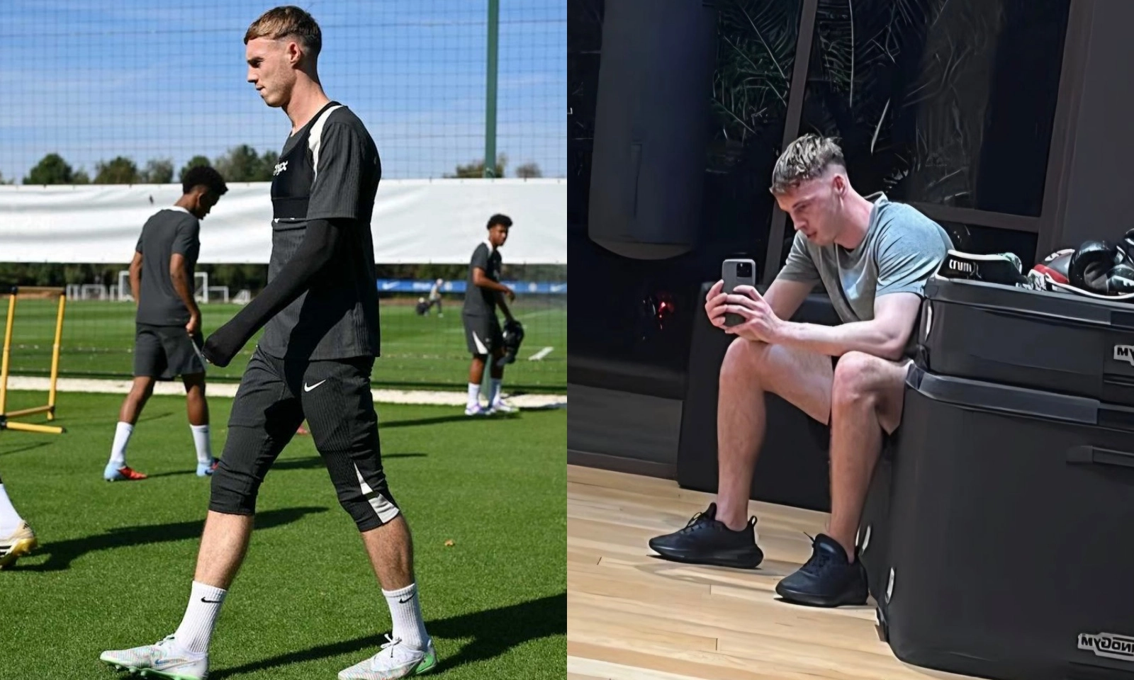 Palmer phiên bản lực lưỡng tái xuất sân tập Chelsea