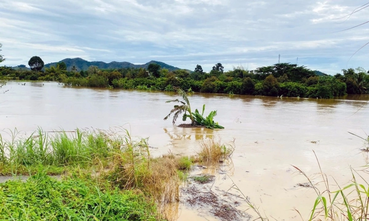 Thủy điện Đồng Nai 5 xả lũ: Hạ nguồn chìm trong nước, dân chạy lũ