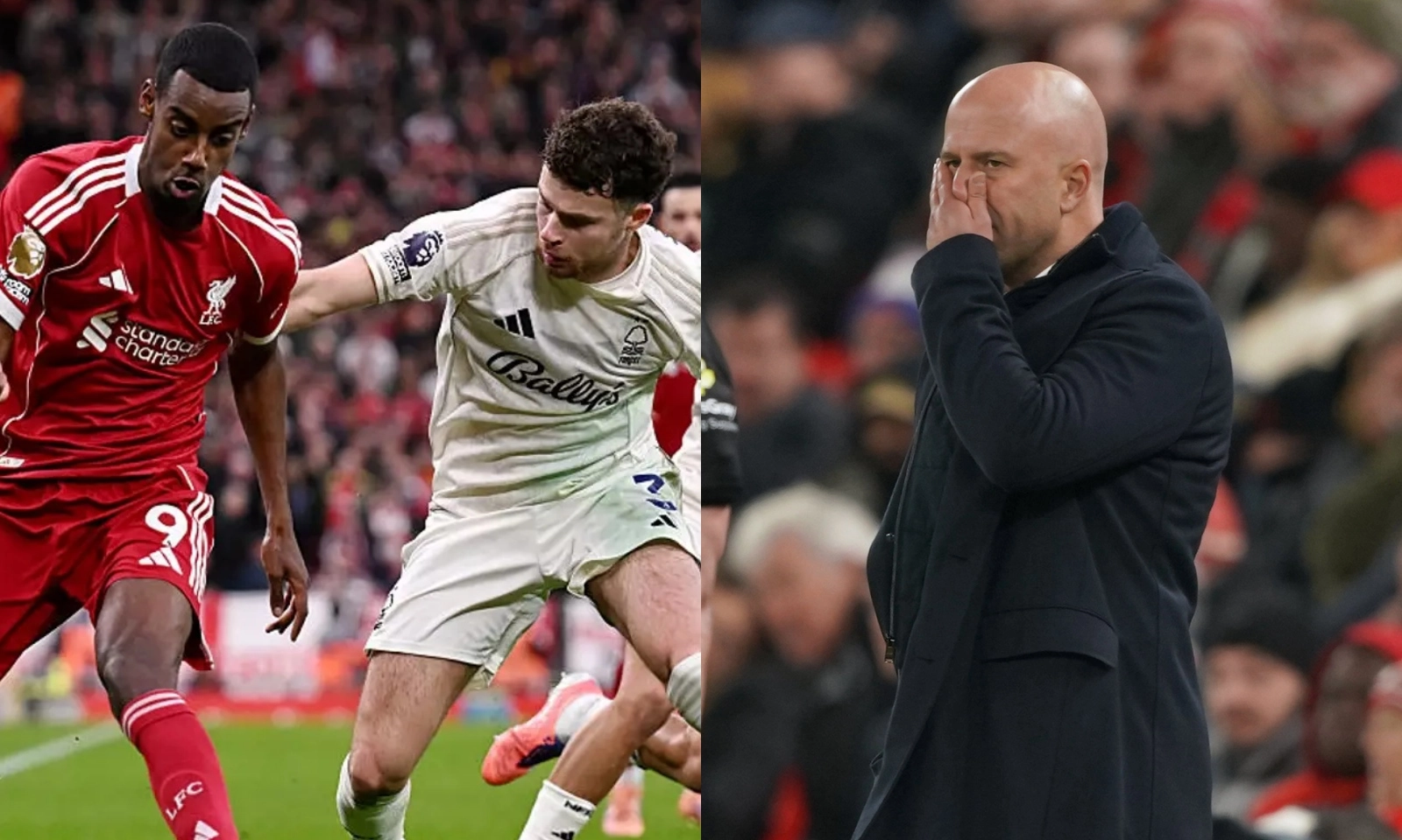 0 cú sút chính xác, 0 chiến thắng tranh chấp: Isak tệ nhất Liverpool 119 năm