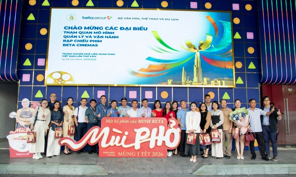 Hệ thống rạp Beta Cinemas thu hút sự quan tâm tại Liên hoan Phim XXIV