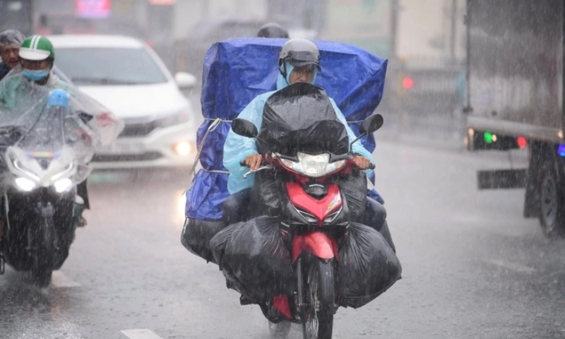 TPHCM có mưa lạnh