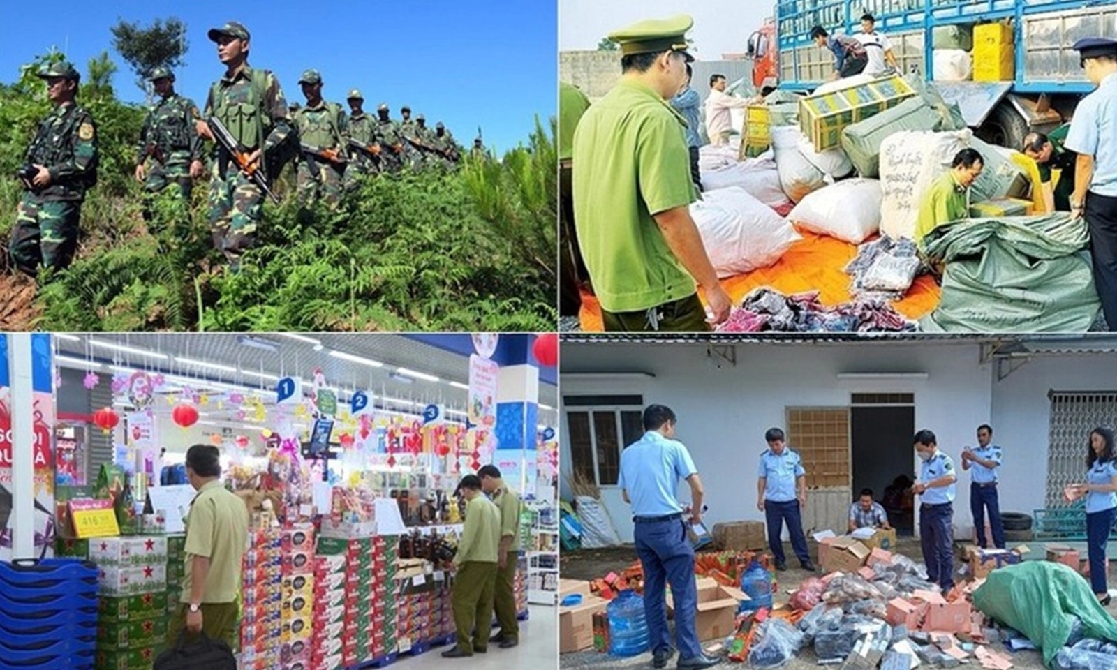 Quyết tâm “tuyên chiến không khoan nhượng” với buôn lậu, hàng giả