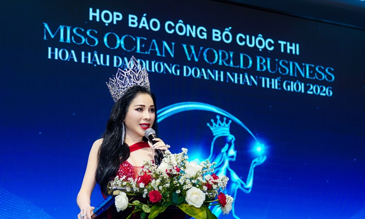 Miss Ocean World Business 2026 “phá rào” tuổi tác, bỏ luôn thi bikini 