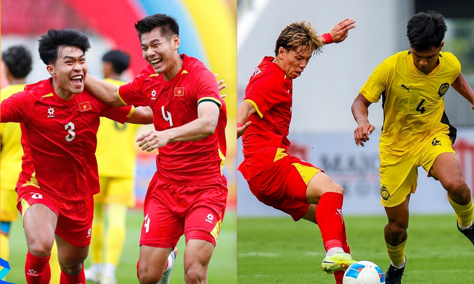 Đình Bắc lập cú đúp kiến tạo nhấn chìm U22 Malaysia, U22 Việt Nam hiên ngang vào Bán kết SEA Games