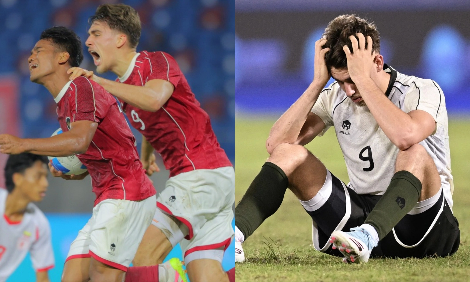 U22 Việt Nam không cứu nổi U22 Indonesia