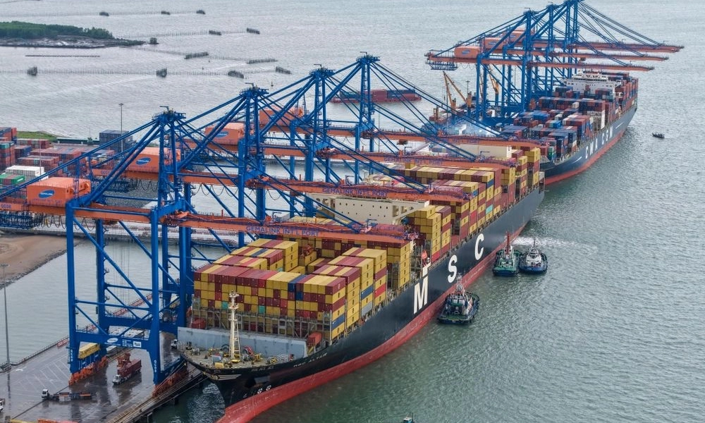 Xuất khẩu sang Mỹ tăng mạnh giữa bão thuế