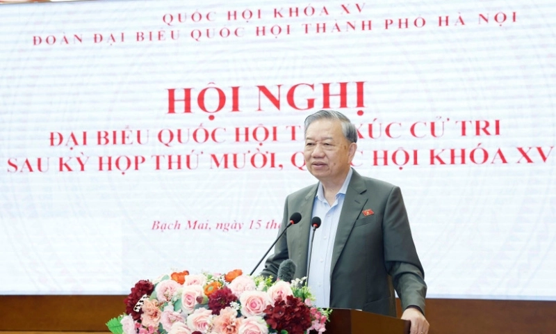 Tổng Bí thư Tô Lâm nêu 5 ưu tiên phát triển Hà Nội