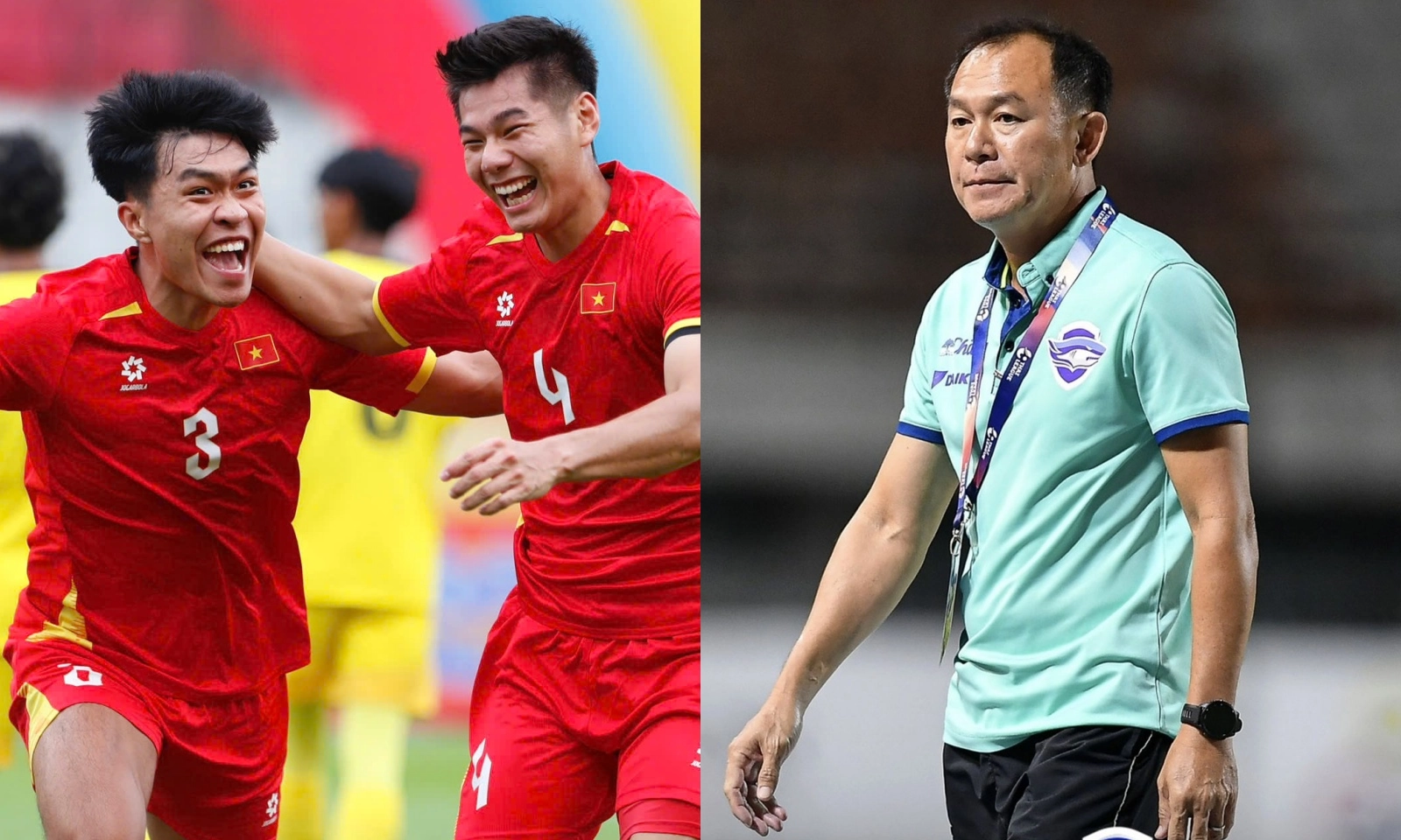 HLV U22 Thái Lan không sợ U22 Việt Nam vào Chung kết SEA Games 33