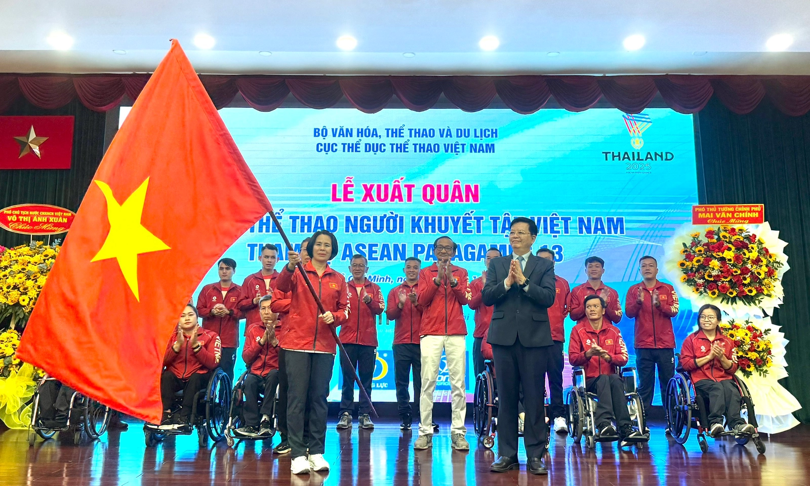 Đoàn Thể thao người khuyết tật Việt Nam xuất quân dự ASEAN Para Games 13