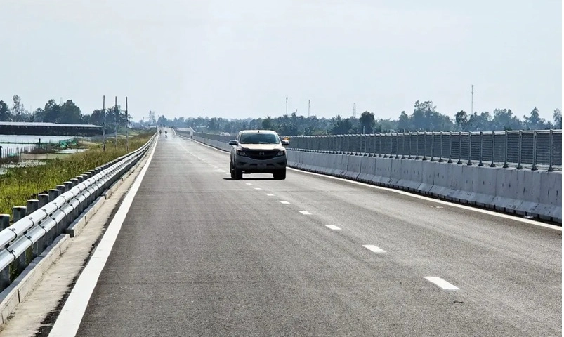 Nhiều tuyến cao tốc tại Đồng bằng sông Cửu Long thông xe vào ngày 19-12