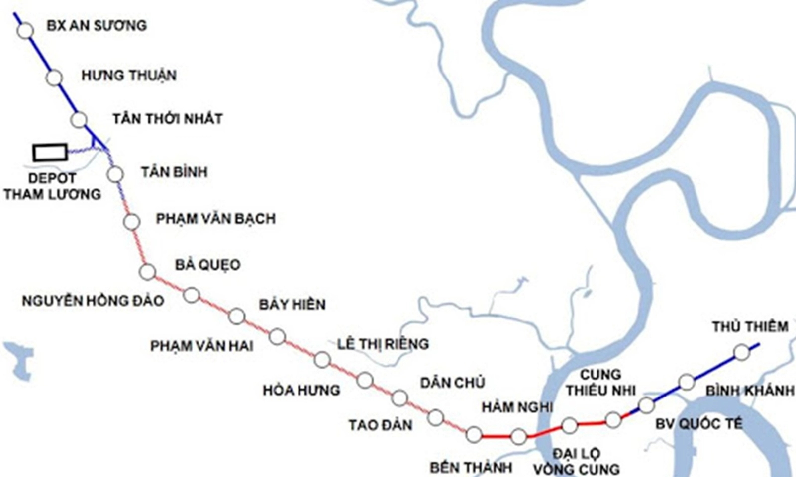 TPHCM: Khởi công dự án metro Bến Thành – Tham Lương vào tháng 1/2026