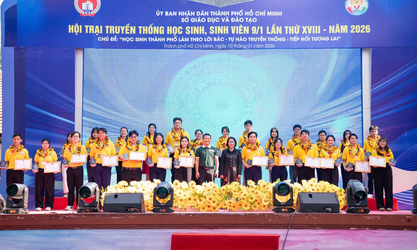 Gần 13.000 học sinh tham gia Hội trại 9/1 mở rộng toàn TPHCM sau sáp nhập