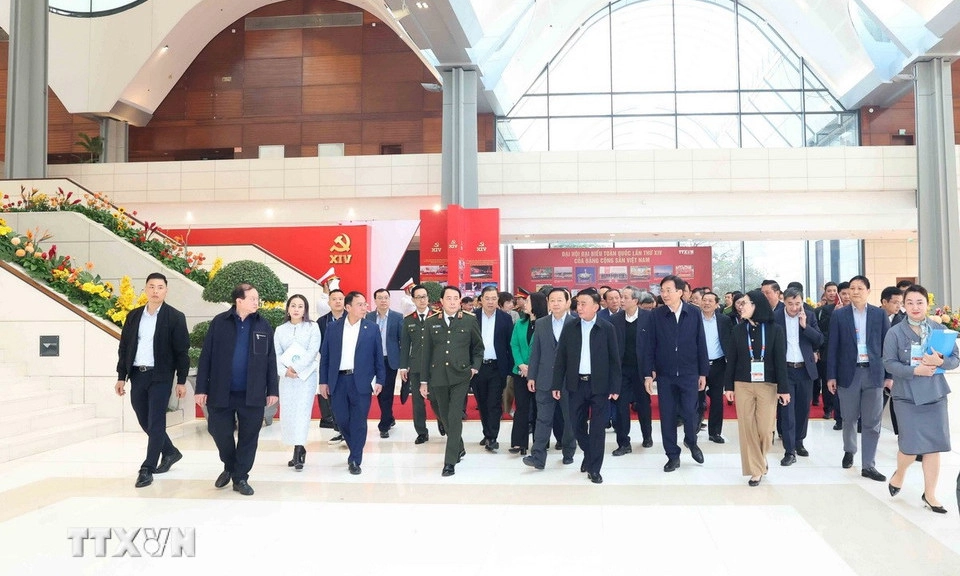 Kiểm tra toàn diện công tác phục vụ Đại hội XIV của Đảng