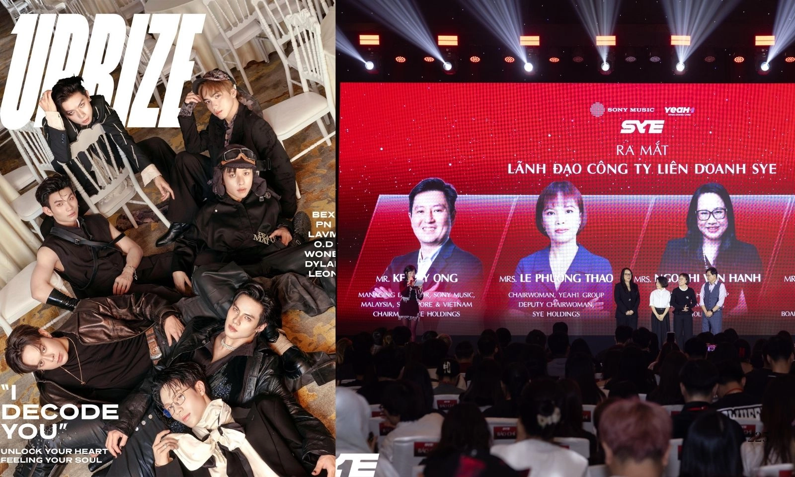 UPRIZE và khát vọng vươn tầm Quốc tế với hình ảnh nhóm nhạc toàn năng