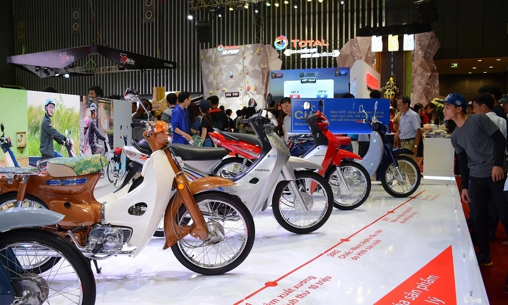 Việt Nam vẫn nằm top thị trường tiêu thụ xe máy nhiều nhất Đông Nam Á