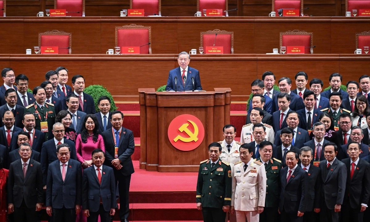 Toàn văn phát biểu bế mạc Đại hội XIV của Tổng Bí thư Tô Lâm