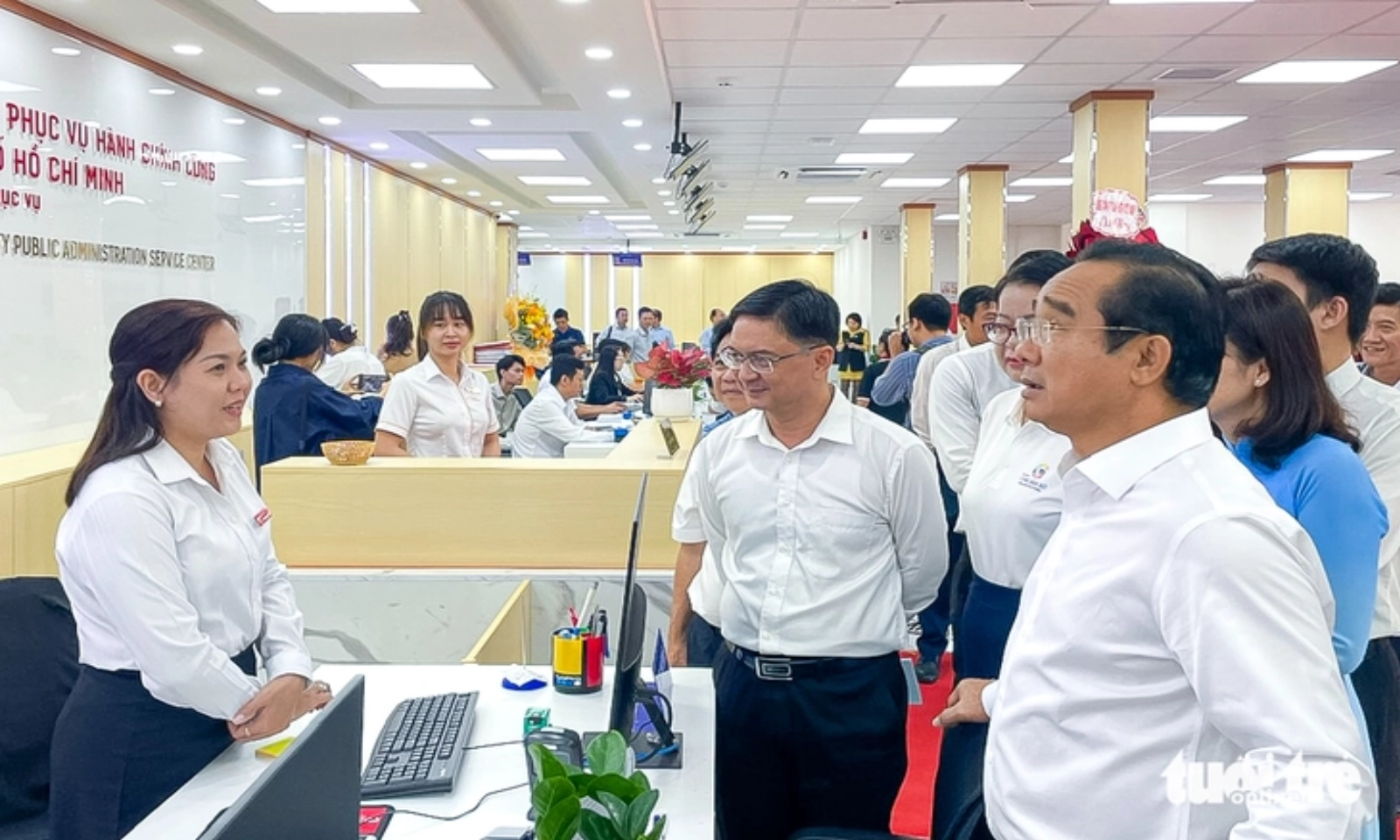 TPHCM tăng nhân sự Trung tâm Phục vụ hành chính công