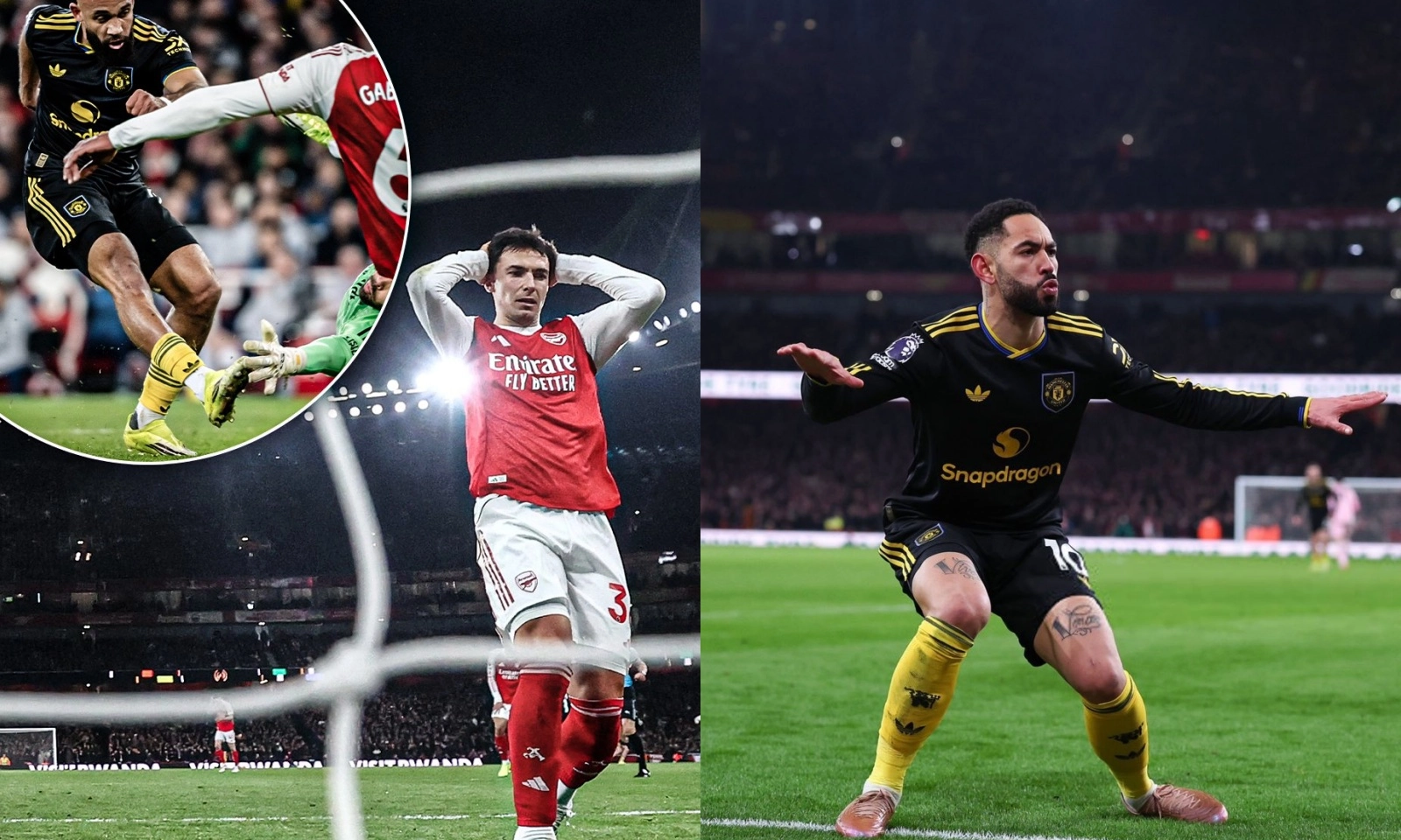 Zubimendi hoá tội đồ, Arsenal bị MU trừng phạt đau đớn