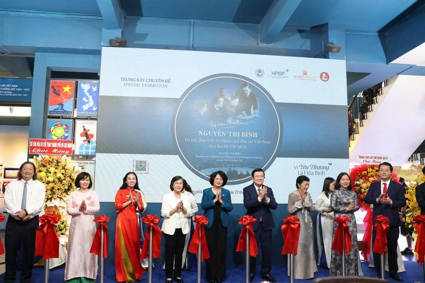 Trưng bày: Nguyễn Thị Bình - Trí tuệ, Bản lĩnh và Nhân cách Phụ nữ Việt Nam