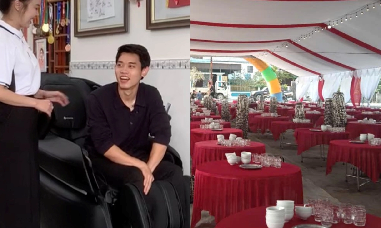 Gia đình Đình Bắc đãi đại tiệc 180 mâm cỗ, mời bà con quê hương chung vui