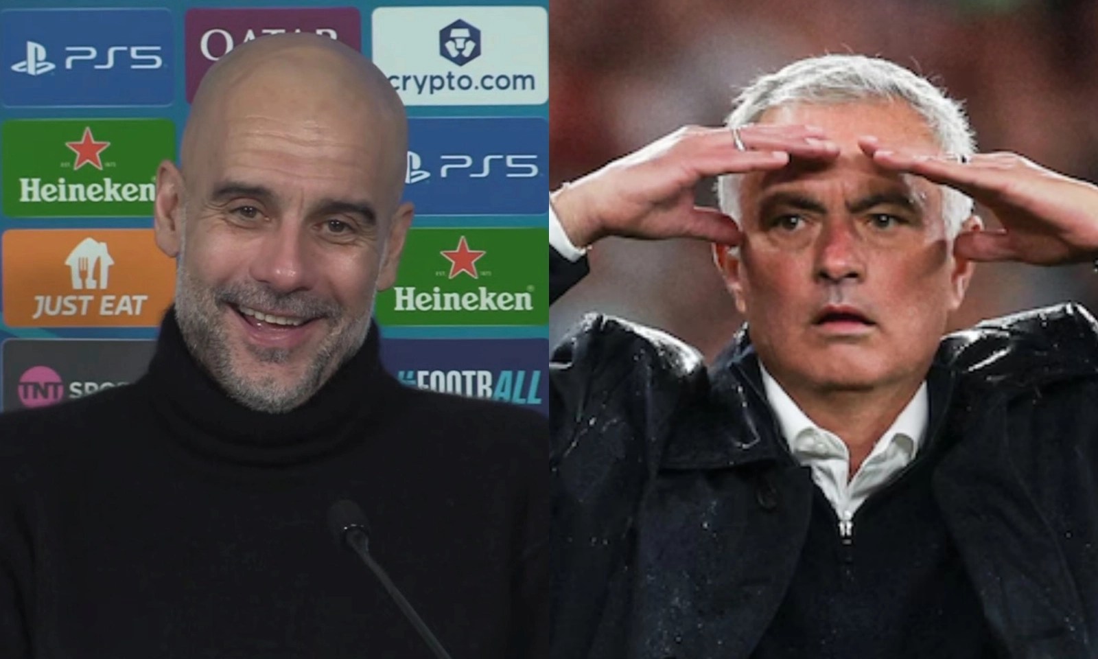 Pep bật cười cảm ơn Mourinho đánh bại Real Madrid, gián tiếp giúp Man City