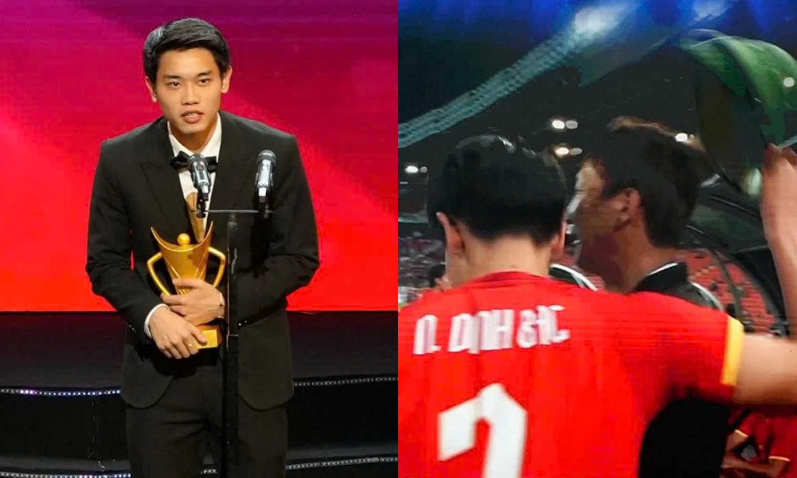 U22 Việt Nam thống trị Lễ trao giải Cúp Chiến thắng 2025