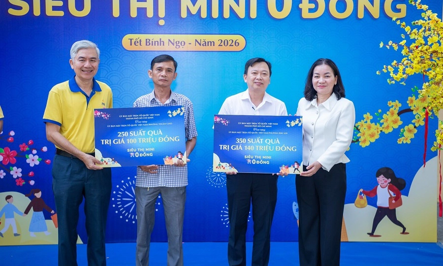 Siêu thị mini 0 đồng – Tết Bính Ngọ 2026