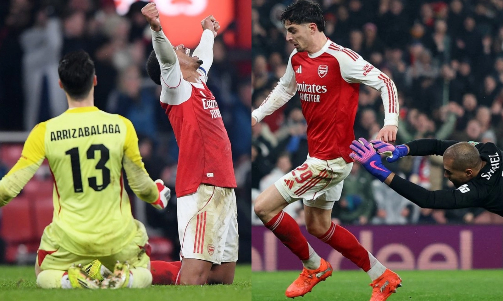 Havertz kết liễu Chelsea phút 90+7, Arsenal tái xuất Chung kết Carabao Cup