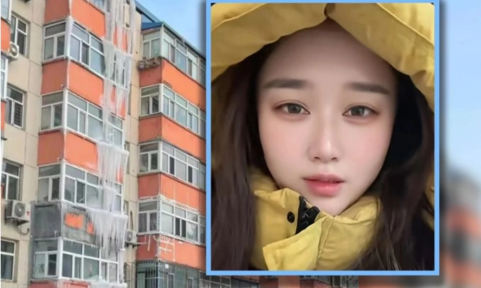 Quên tắt vòi nước sau khi tắm, người phụ nữ biến khu dân cư thành sân trượt băng giữa trời đông