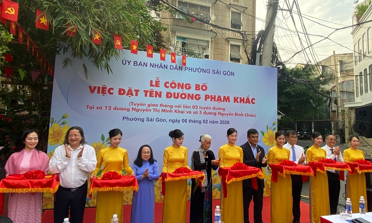 TPHCM công bố đặt tên đường Phạm Khắc- Nghệ sĩ Nhân dân, Anh hùng Lao động