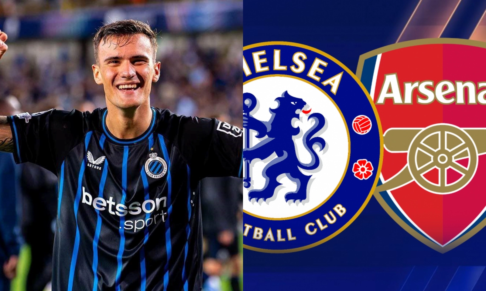 Arsenal và Chelsea quyết chiến giành con trai huyền thoại