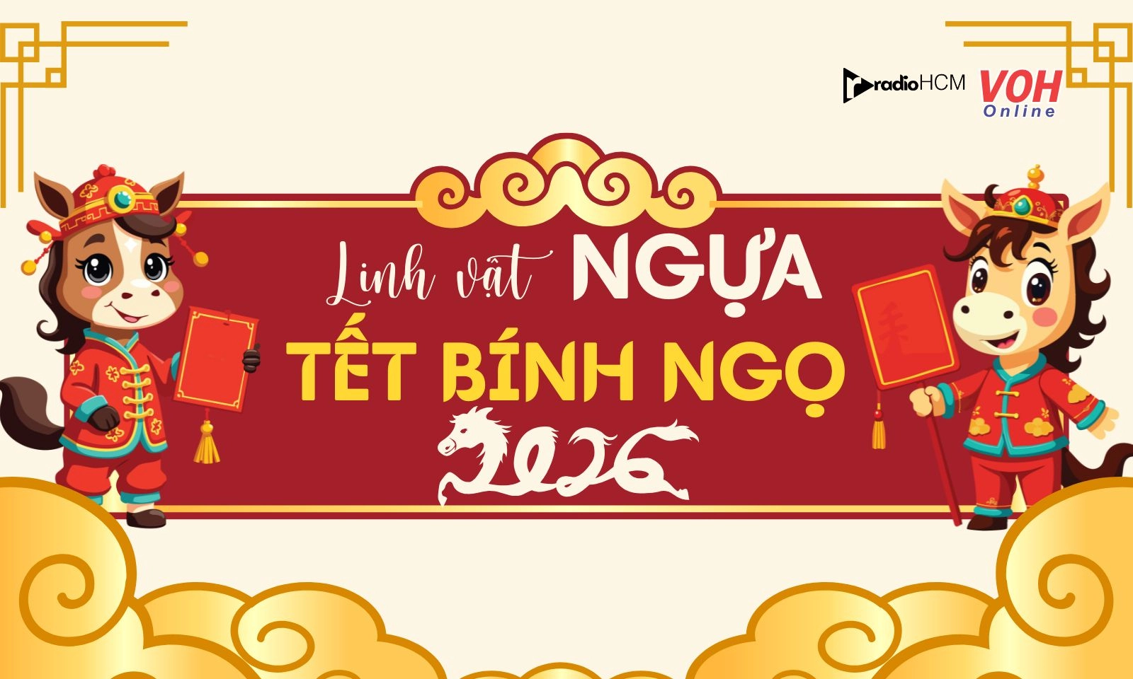 Loạt linh vật ngựa Tết Bính Ngọ 2026 “gây sốt” mạng xã hội