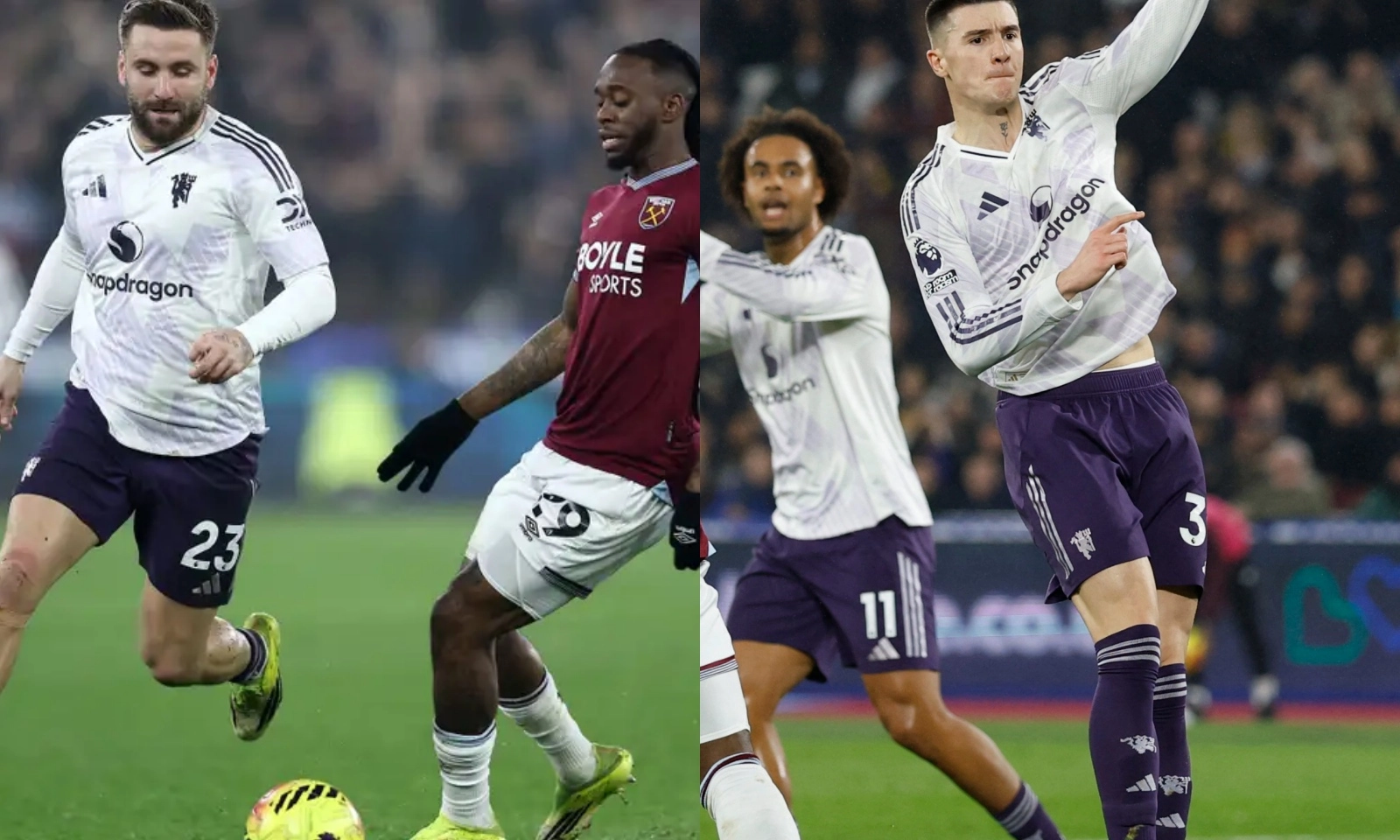 Chấm điểm MU vs West Ham: Tội đồ Luke Shaw | Cứu tinh Sesko