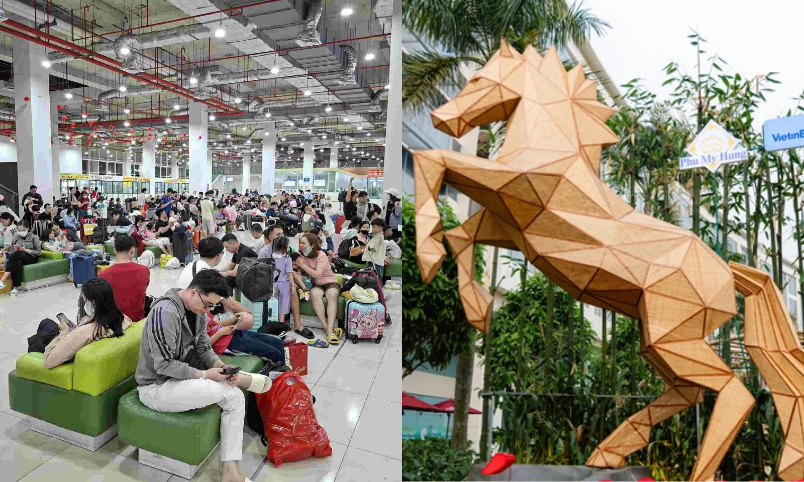 Điểm tin sáng 14/2: Bến xe Miền Đông mới có hơn 15.000 khách đêm 26 Tết|Linh vật Ngựa 4,5m hút khách