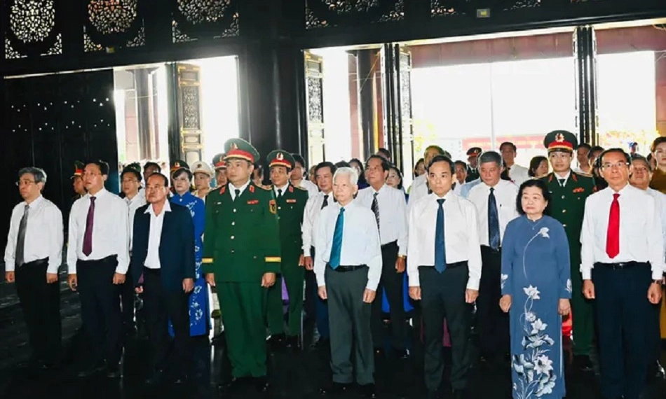 Lãnh đạo TPHCM dự họp mặt truyền thống cách mạng mùng 5 Tết Bính Ngọ