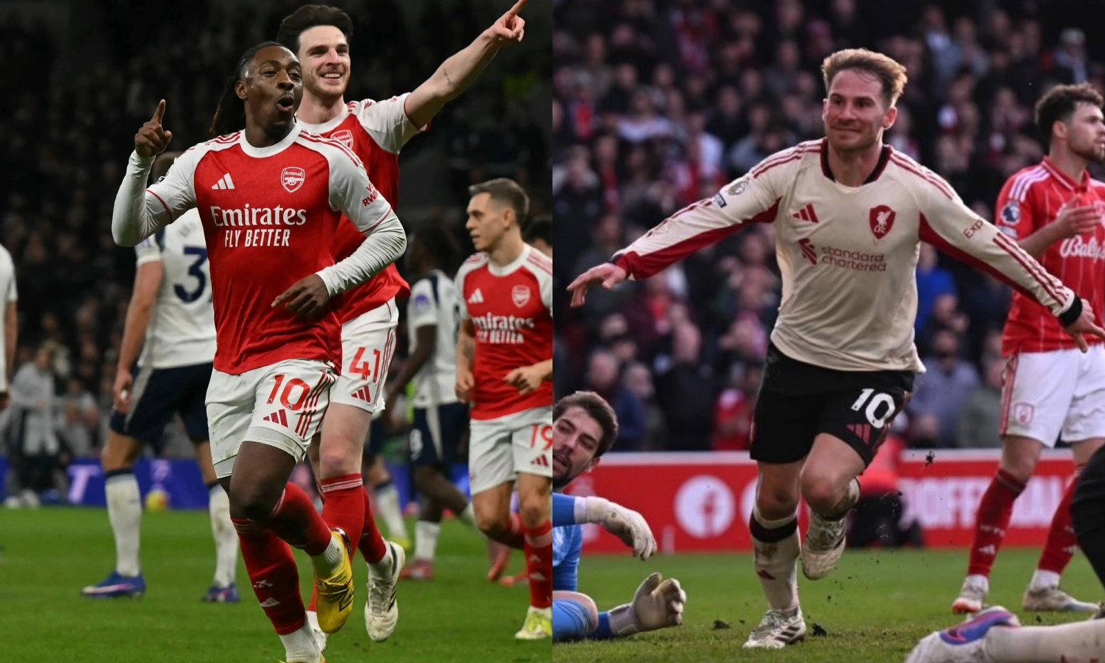 Kết quả Ngoại hạng Anh hôm nay: Arsenal tái huỷ diệt Tottenham | Liverpool thắng nghẹt thở phút 90+7