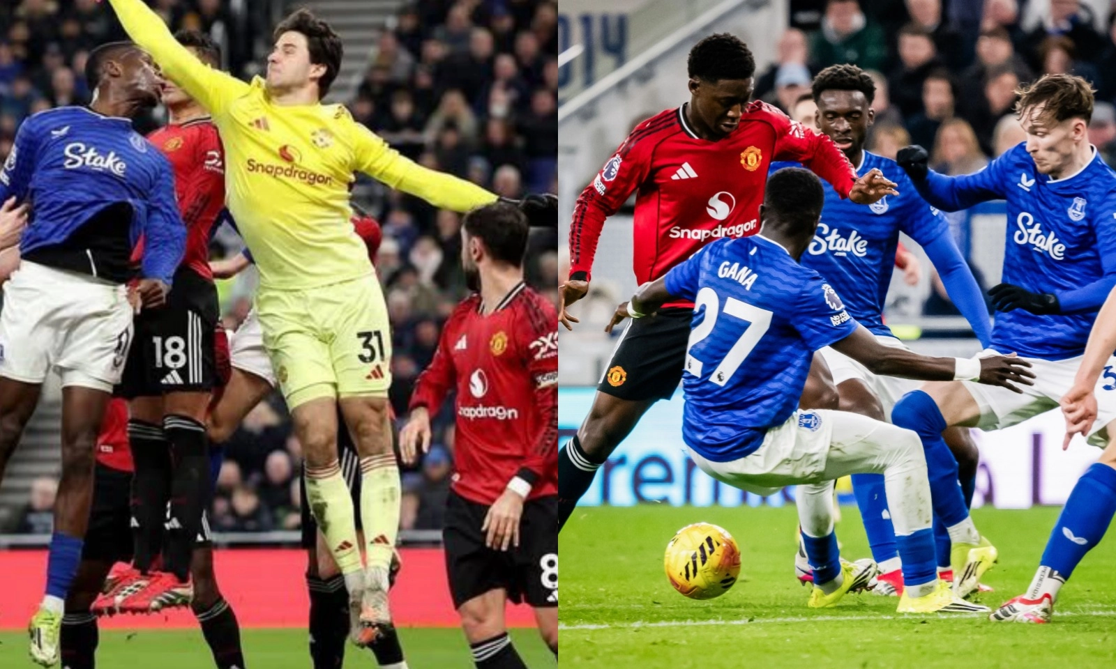 Chấm điểm MU vs Everton: Người nhện xuất sắc hơn Sesko | Mainoo cân trung tuyến